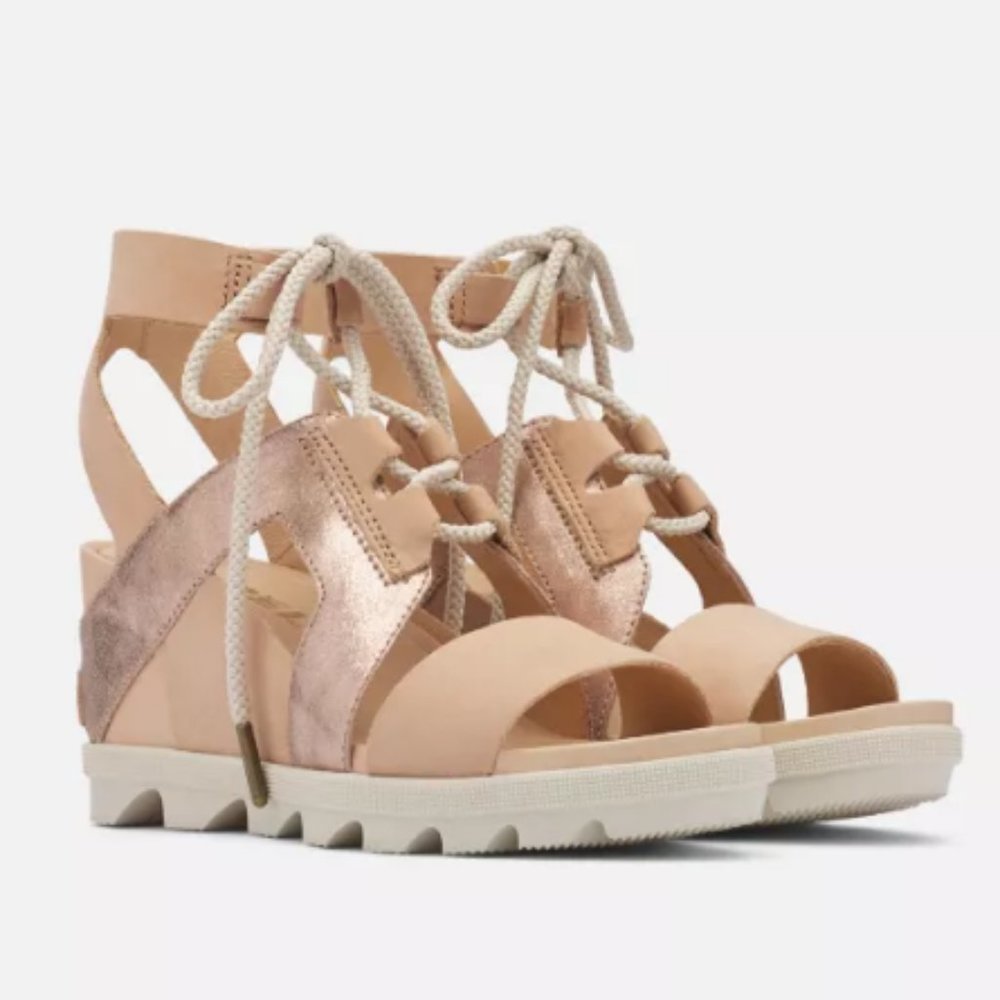 NEW Sorel Size 8.5 Joanie II Ankle Lace Sandal - Picture 2 of 7